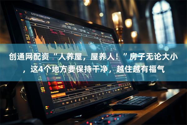 创通网配资 “人养屋，屋养人！”房子无论大小，这4个地方要保持干净，越住越有福气